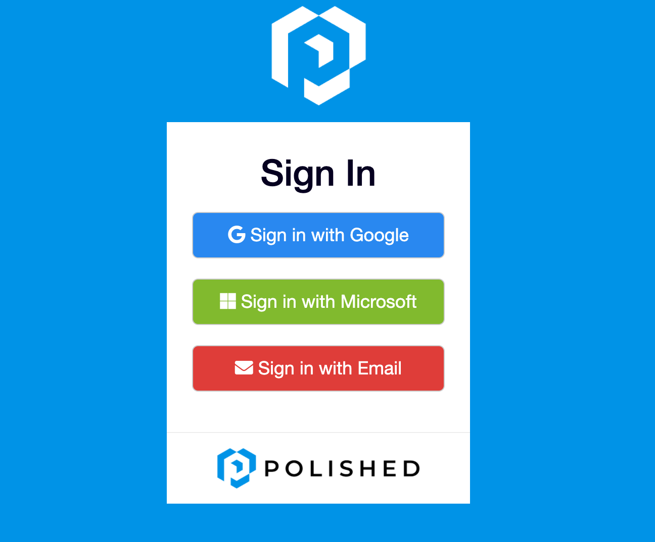 Polished.tech Register